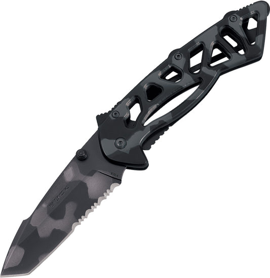 Buck Bones Framelock Tiger Stripe 5846