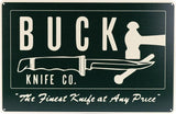 Buck Finest Knives Tin Tacker Sign 14079 by Buck