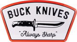 Buck Always Sharp Tin Taker Sign 14081 by Buck