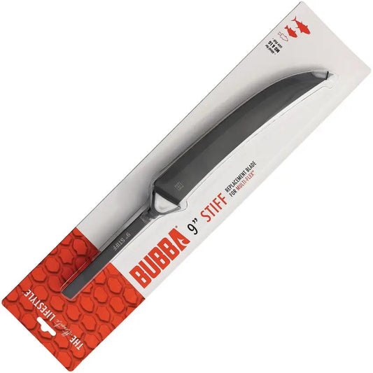 Bubba Blade Stiff Multi Flex Blade 9 Inch TiNi Coated Stainless Full Tang For Anglers by Bubba Blade