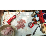 Bubba Blade Ulu Knife 5.75 Inch TiNi Curved Blade With Non Slip Grip Bottle Opener For Outdoor Kitchen by Bubba Blade