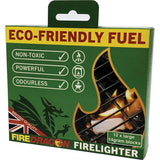 Bushcraft FireDragon Solid Fuel 12 Pack For Campers And Survivalists Odorless Non Toxic Lights Even When Wet Fast Ignite by Bushcraft
