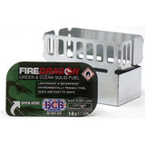 Bushcraft Mini Ration Heating Kit CN370 With Eco Dragon Fuel Tablets No Tools Required And Metal Cooker For Campers by Bushcraft