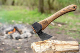 BeaverCraft Bushcraft Carving Hatchet AX1 Forged 1066 Carbon Steel 3in Edge Ash Handle for Outdoor Enthusiasts by BEAVERCRAFT
