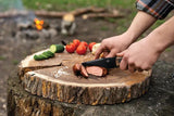 BeaverCraft Bushcraft Knife Full Tang 5in Carbon Steel by BEAVERCRAFT