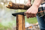 BeaverCraft Bushcraft Knife Full Tang 5in Carbon Steel by BEAVERCRAFT