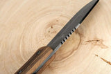 BeaverCraft Bushcraft Knife Full Tang 5in Carbon Steel by BEAVERCRAFT