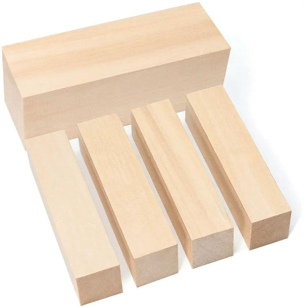 BEAVERCRAFT Basswood Carving Block Set BW1 by BEAVERCRAFT