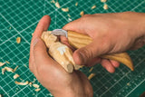 BeaverCraft Chip Carving Knife C6 For Woodworkers 6.5in Blade High Carbon Steel Ash Handle 20 Degree Bevel by BEAVERCRAFT