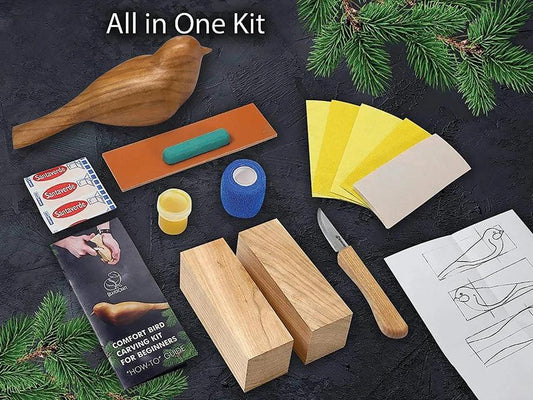 BEAVERCRAFT Comfort Bird Carving Kit DIY01 by BEAVERCRAFT