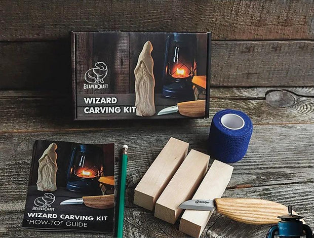 BEAVERCRAFT Wizard Carving Kit DIY03 by BEAVERCRAFT