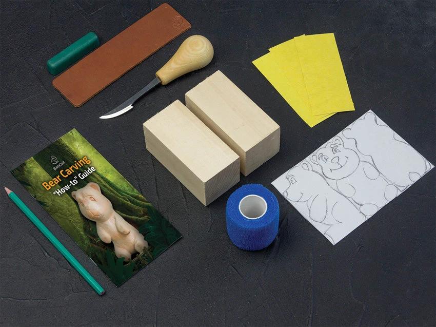 BEAVERCRAFT Bear Carving Kit DIY05 by BEAVERCRAFT