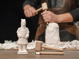 BeaverCraft Terracotta Warrior DIY Sculpting Kit For Hobbyists Engaging Chisel Through Craft Activity by BEAVERCRAFT