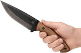 BeaverCraft Hunter Fixed Blade HGK1 Knife For Outdoorsmen Full Tang 1066 Carbon Steel Walnut Handle by BEAVERCRAFT