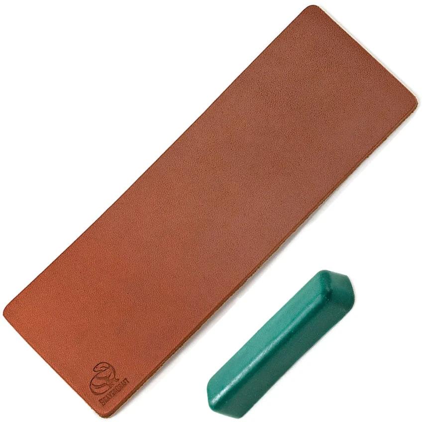 BEAVERCRAFT Leather Strop with Compound LS2P1 by BEAVERCRAFT