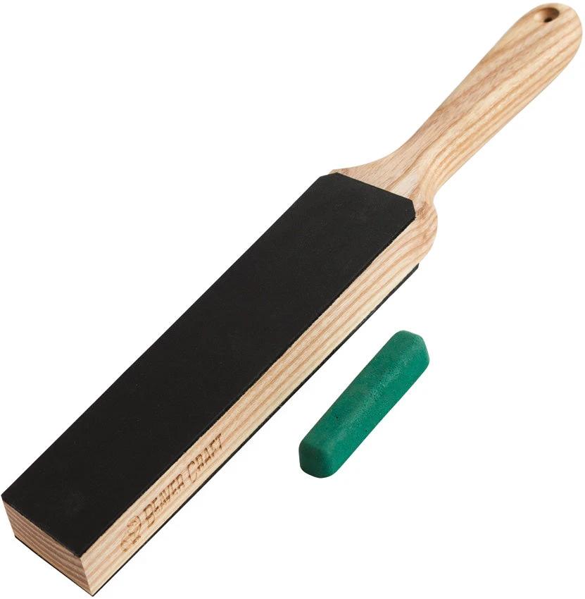 BEAVERCRAFT Leather Paddle Strop w/Comp LS6P1 by BEAVERCRAFT