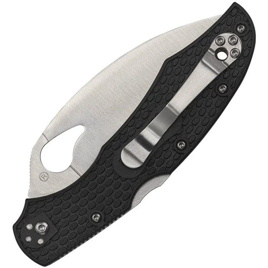 Byrd Cara Cara 2 Lockback Folding Knife EDC Serrated Wharncliffe Blade 8Cr13MoV Black FRN Handle by Byrd