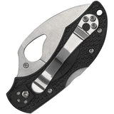 Byrd Robin 2 Lockback Knife Black FRN Handle Serrated Wharncliffe Blade 2.25in EDC by Byrd