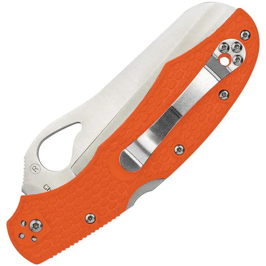 Byrd Cara Cara 2 Rescue Folding Knife With Durable Serrated 3.75in Blade Orange FRN Handle For Everyday Carry by Byrd