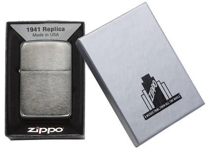Zippo Black Ice® 1941 Replica Windproof Lighter by Zippo