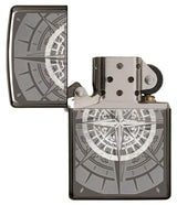 Black Ice® Compass Lighter by Zippo