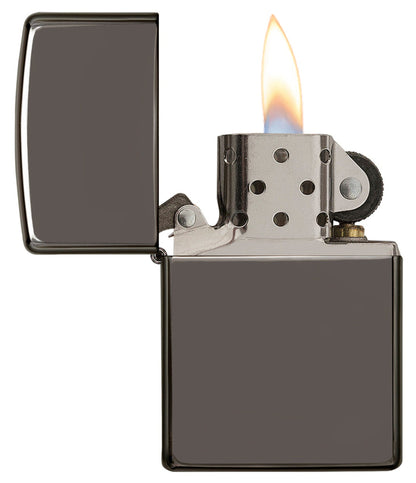 Zippo 07658 Lighter and Pipe Insert Combo – Black Ice