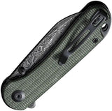 Civivi Elementum II Damascus Liner Lock Knife Urban EDC by Civivi