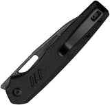 Civivi Guile Liner Lock Damascus Wharncliffe Blade EDC Knife for Everyday Carry Enthusiasts With Black Micarta Handle by Civivi