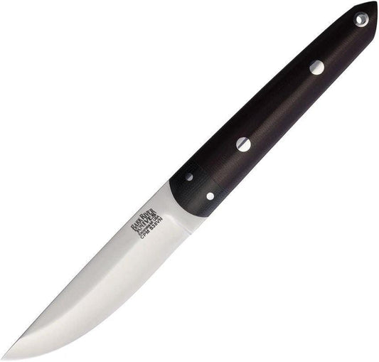Bark River Kwaiken Fixed Blade Knife Burgundy S35VN Full Tang Micarta Handle For Rugged Outdoor Bushcraft by Bark River