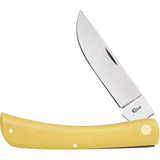 Case Sod Buster Rugged Skinner Knife 3.625in CV Blade Yellow Handle For Outdoor Enthusiasts by Case Cutlery