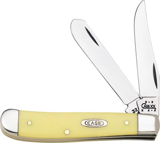 Case Cutlery Mini Trapper Yellow 00029 by Case Cutlery