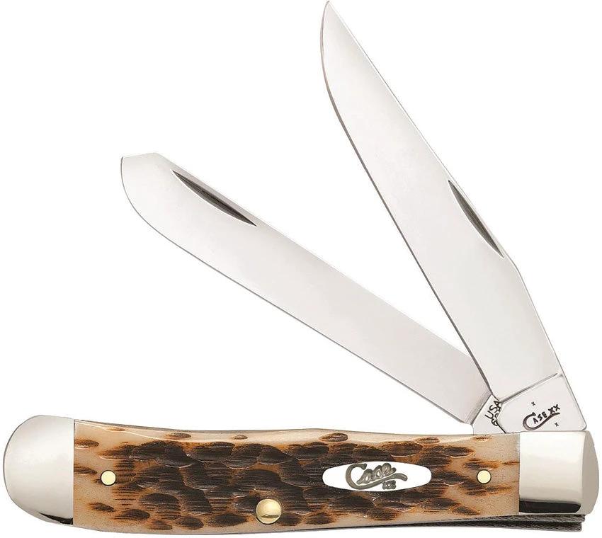 Case Cutlery Trapper Amber Bone 06540 by Case Cutlery