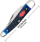 Case Cutlery Seahorse Whittler Navy Bone 4 Inch Stainless Blades Premium Collectors Pocket Knife by Case Cutlery