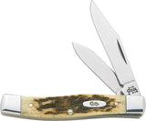 Case Cutlery Small Texas Jack Amber Bone 00077 by Case Cutlery