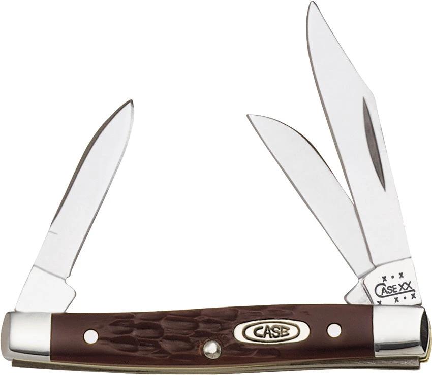 Case Cutlery Small Stockman Brown Delrin 00081 by Case Cutlery