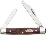 Case Cutlery Small Pen Knife Brown Delrin 00083 by Case Cutlery