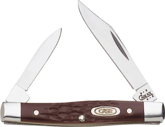 Case Cutlery Small Pen Knife Brown Delrin 00083 by Case Cutlery