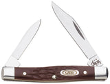 Case Cutlery Small Pen Knife Brown Delrin 00083 Compact Pocket Knife For Collectors With Surgical Steel Blade by Case Cutlery