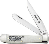 Case Cutlery Psalm 23 Trapper 08795 by Case Cutlery