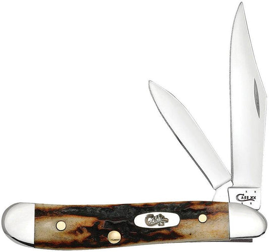 Case Cutlery Peanut Red Stag 09443 by Case Cutlery