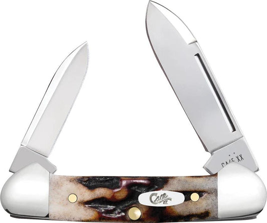 Case Cutlery Baby Butterbean Red Stag 09574 by Case Cutlery
