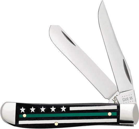 Case Cutlery Stripes Service Mini Trapper 09576 by Case Cutlery
