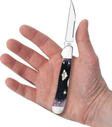 Case Copperlock Purple Barnboard Wharncliffe Lockback Knife - Premium Collector's EDC Gear by Case Cutlery