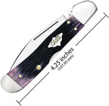 Case Copperlock Purple Barnboard Wharncliffe Lockback Knife - Premium Collector's EDC Gear by Case Cutlery
