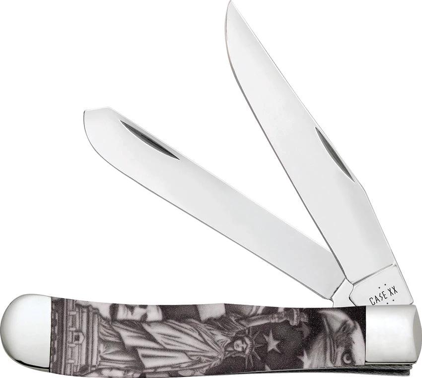 Case Cutlery Statue Of Liberty Trapper 10677 by Case Cutlery