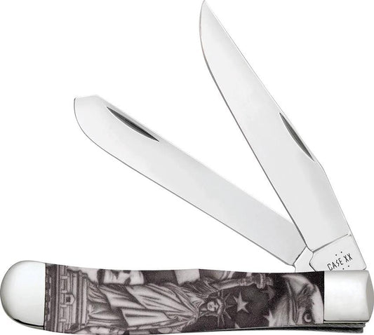 Case Cutlery Statue Of Liberty Trapper 10677 by Case Cutlery