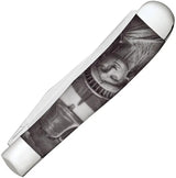 Case Cutlery Trapper Knife Statue Of Liberty Handle 4.13 Inch Closed Mirror Finish Stainless For Collectors by Case Cutlery