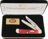 Case Cutlery Bass Fever Trapper Knife 106RPB Red Jigged Bone Limited Edition For Collectors by Case Cutlery