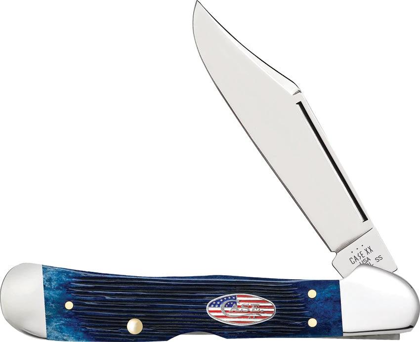 Case Cutlery Copperlock Navy Blue 10749 by Case Cutlery