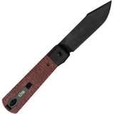 Case Cutlery Longhouse Linerlock Burlap Micarta Premium 4 Inch Closed CPM20CV DLC Blade For Knife Enthusiasts by Case Cutlery